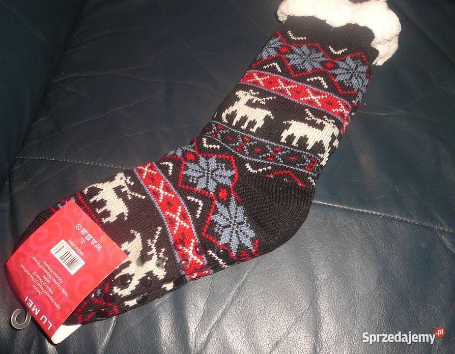 Skarpety ciepłe wewnątrz miś 3641 Wrocław