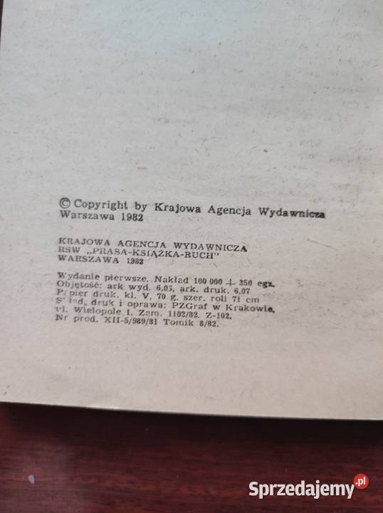 Ekspres Reporterów 1982 O Kolbe w Japonii Kielce sprzedam