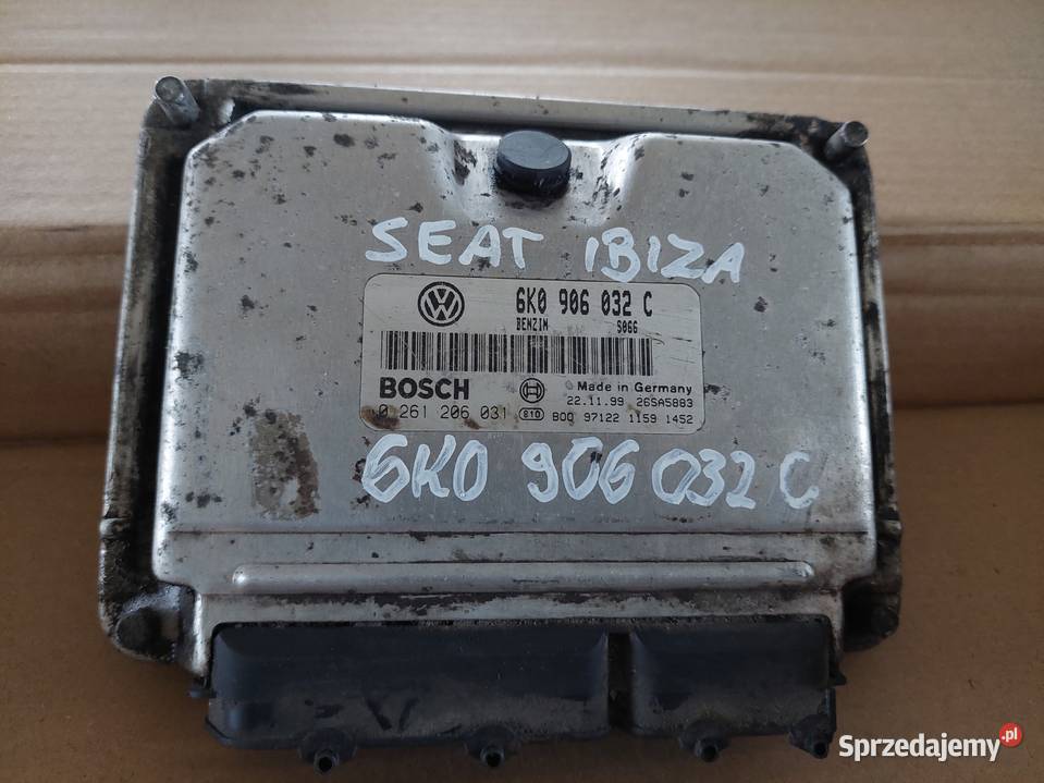 VW SEAT komputer sterownik 0261206031 6K0906032C