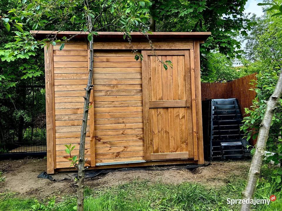Domek narzędziowy schowek drzwi przesuwne Kalety sprzedam