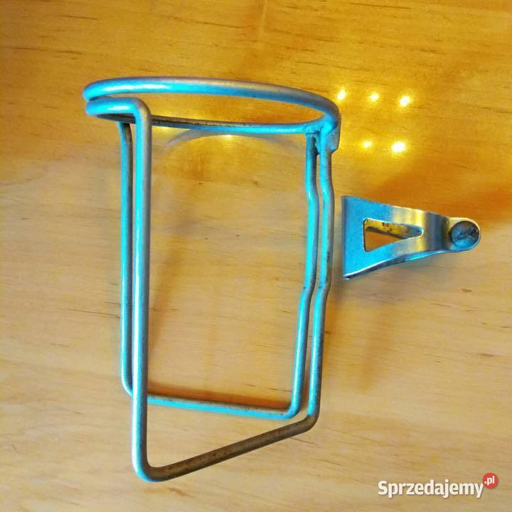 Retro koszyk z obejmą PRL na bidon stalowy sprzedam
