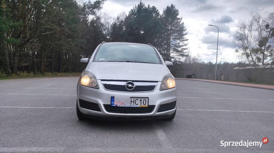 Opel Zafira 19 120 6 biegowy 7 osobowy pierwszy właściciel