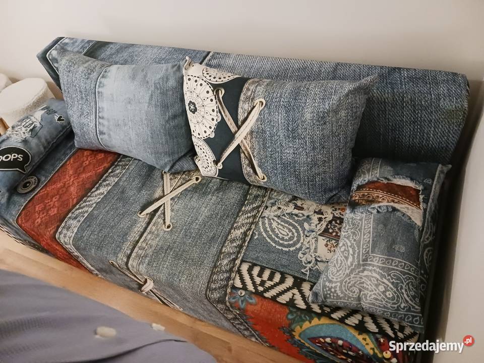Sofa Libro PLAYfull BLUE unikalny wzór Otwock sprzedam