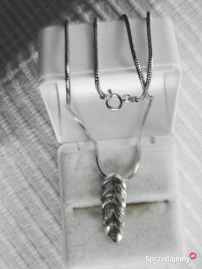 Masywny naszyjnik srebro 925 Uniseks Warszawa