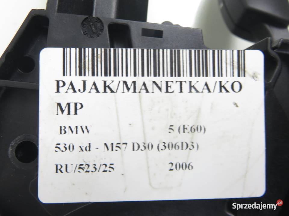 PRZEŁĄCZNIK ZESPOLONY BMW 5 E60 9115165 małopolskie