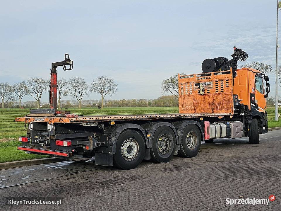 Renault C 430 HIAB 228 E5 platforma 8x4 2018 439KM pomorskie sprzedam