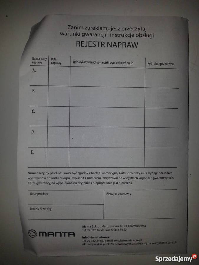 Kamerka sportowa Manta Sport Cam GO4 MM299 Kętrzyn sprzedam