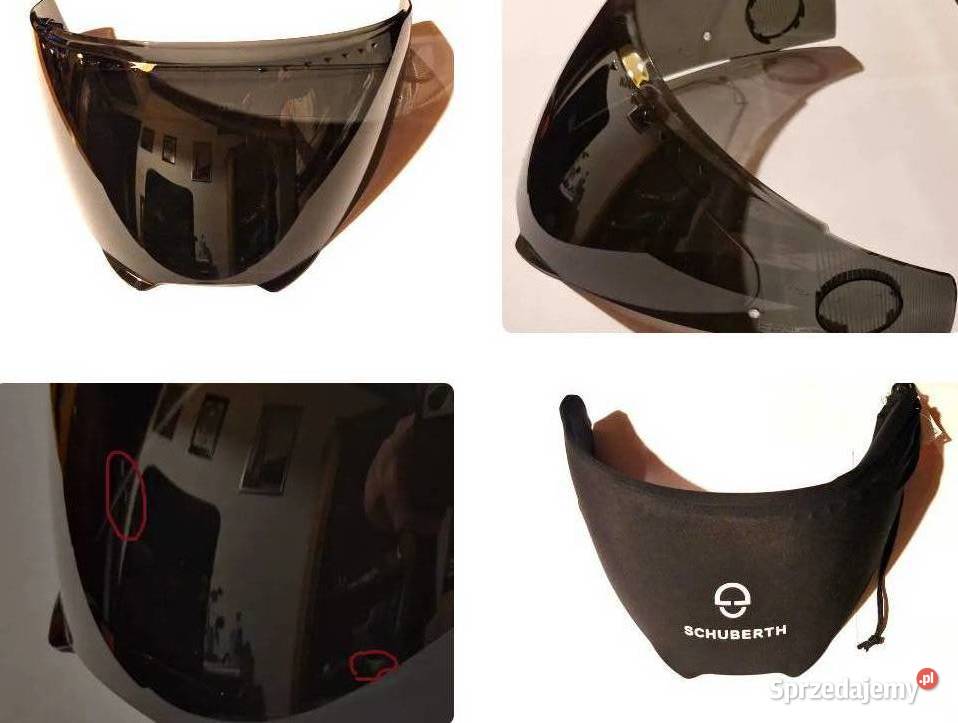 Szyba wizjer kask Schuberth C4 Pro przeźroczysta Wrocław