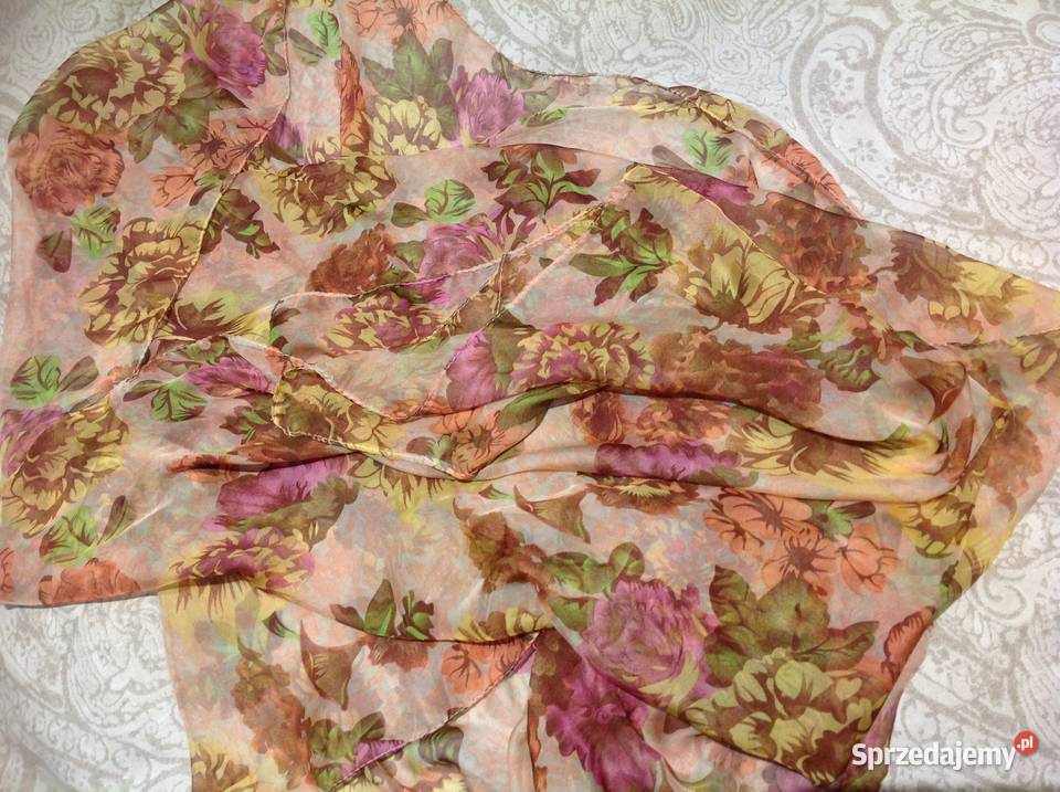 Szal Apaszka Jedwabna Damska j Nowa lubuskie Nowa Sól sprzedam