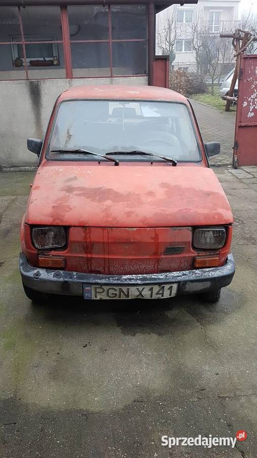 Fiat 126p zarejestrowany