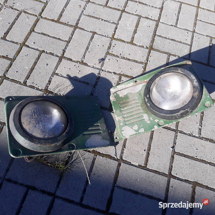 Lampa przód przednia lewa prawa klosz Star 25 28 Janów Lubelski