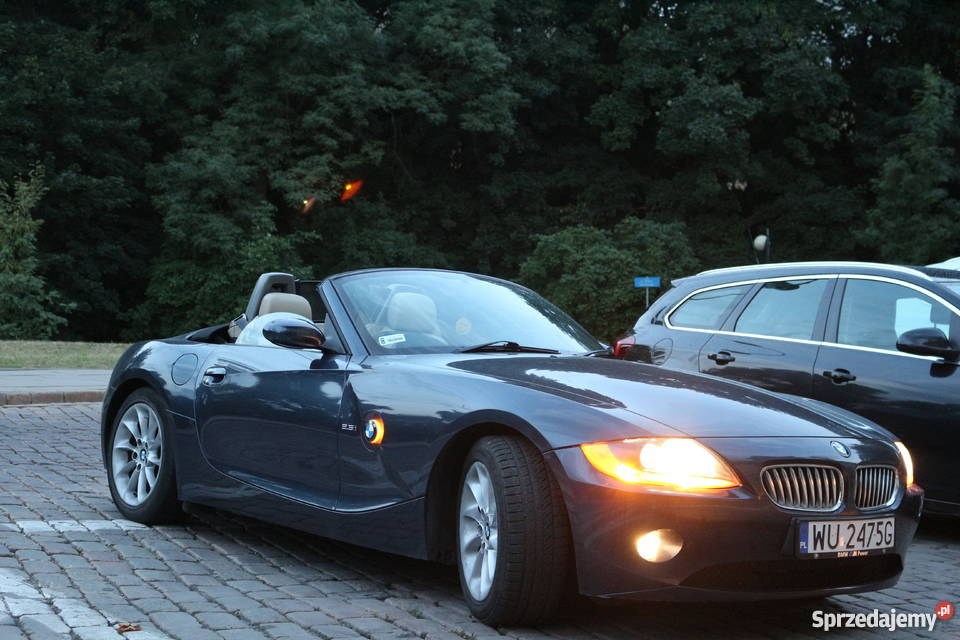 BMW Z4 25 Si bezwypadkowy Warszawa Prywatnie komputer pokładowy Z4 sprzedam