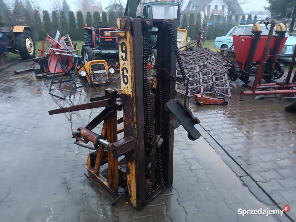 maszt do ciagnika wozek widlowy z regulacja małopolskie Grybów