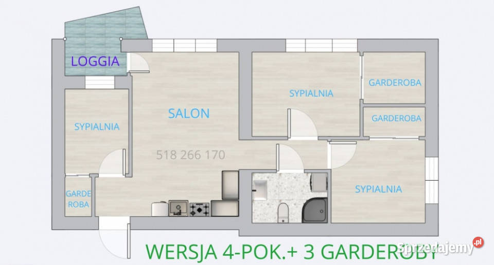 3 4 pok Praga PołudnieCentrum Warszawa sprzedam