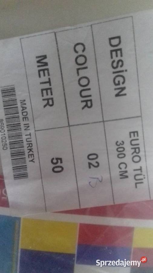 tkanina tiul szerkość 300 Warszawa