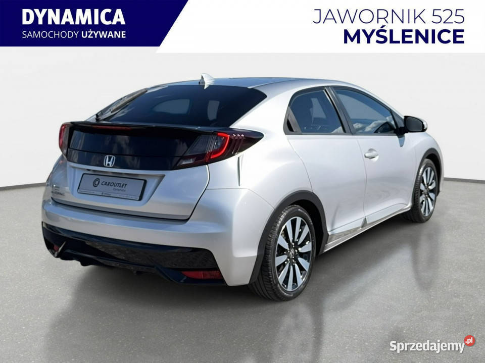 Honda Civic 18 iVTEC 141 M6 2015 r salon komplet Hatchback małopolskie Myślenice