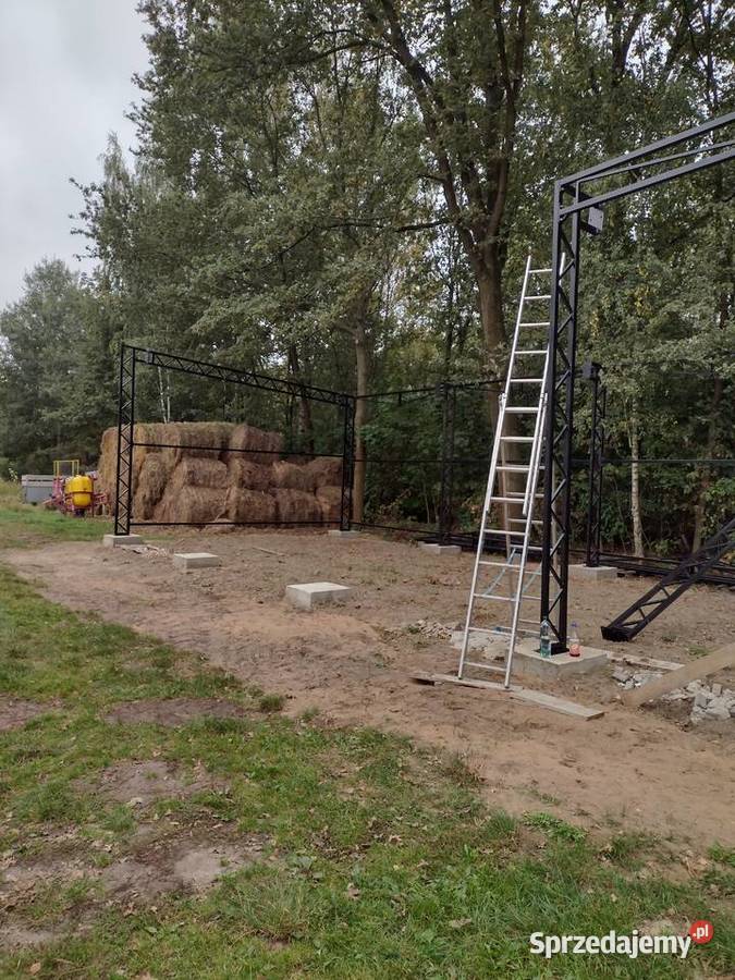 Wiata zabudowa zadaszenie Tuszyn