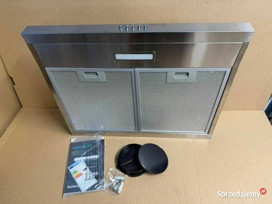 Cecotec okap Moc ssania 220m3h Silnik 70W niskie Głuchów Górny