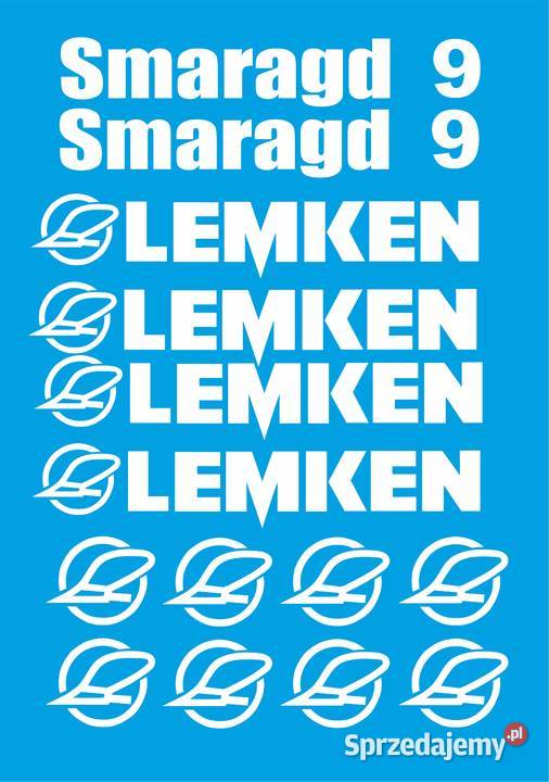 Naklejki lemken smaragd 9 zamienniki Bydgoszcz