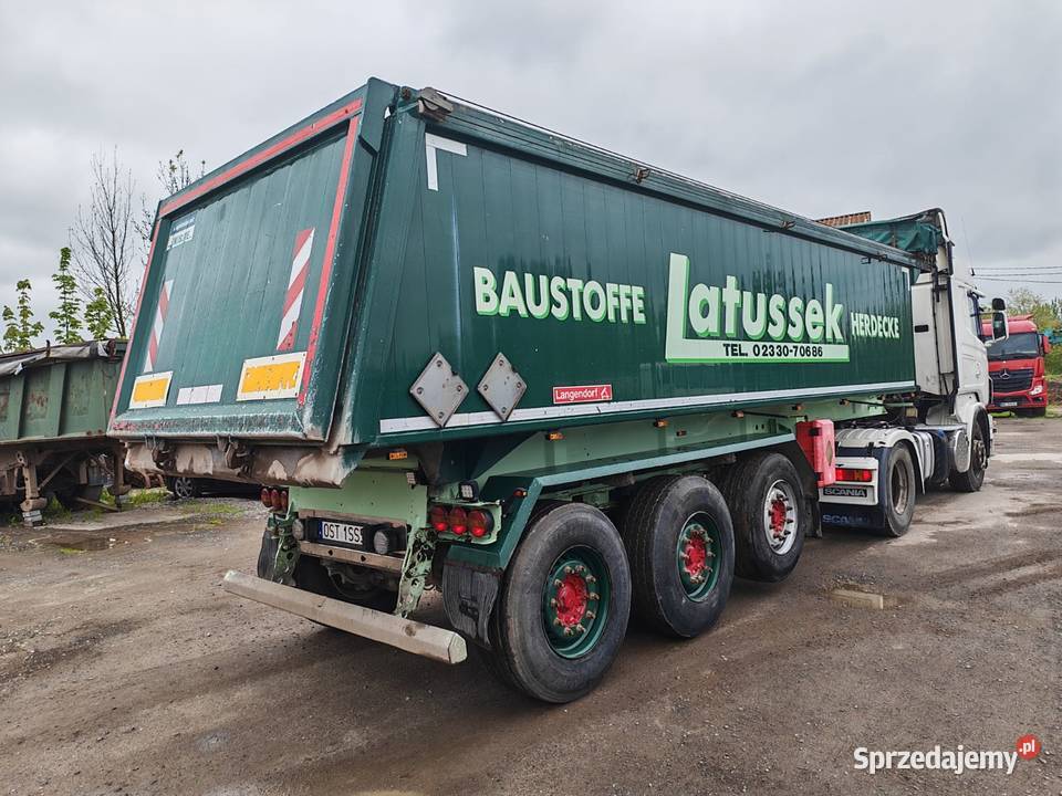 Scania V8 Naczepa wywrotka 1152000km sprzedam