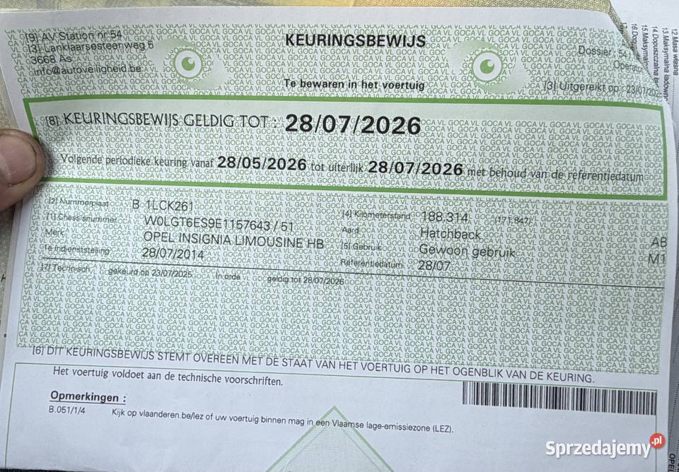 Opel Insignia 2014 OKAZJA Wyposażona kamera cofania Warszawa