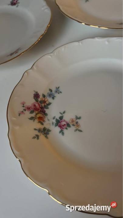 Talerzyk deserowy Syg MZ Czechslovakia W kolorze Porcelana i szkło pomorskie Gdańsk