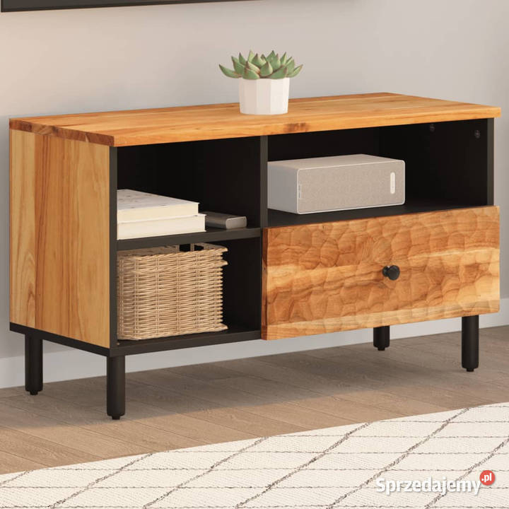 Szafka pod telewizor 80x33x46 lite drewno Warszawa sprzedam