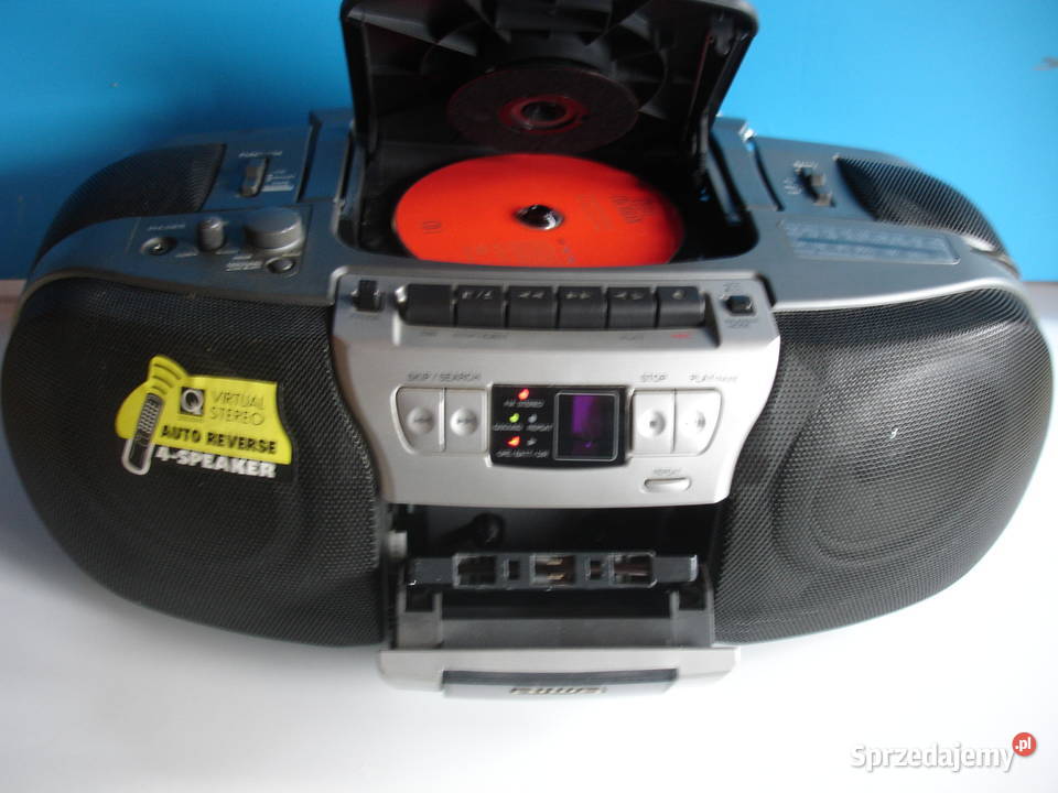 Radiomagnetofon z CD AIWA CSDES760 Zielona Góra