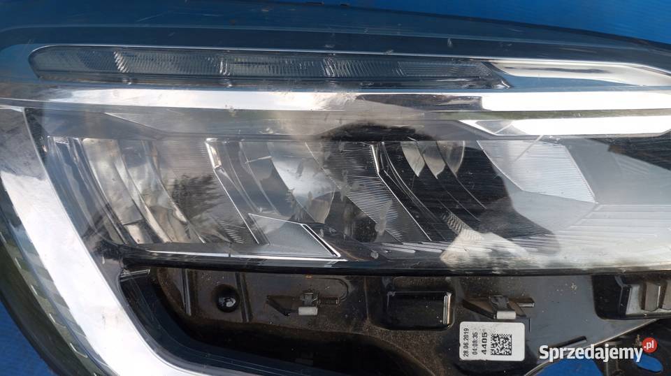 LAMPA PRAWY PRZÓD EU 260108676R RENAULT CLIO V 5 wielkopolskie Nowy Tomyśl