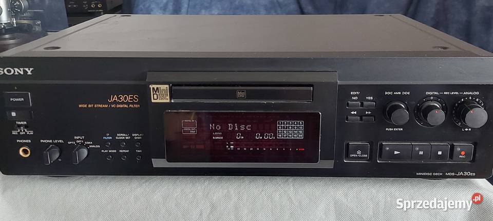 Nagrywarka Minidisc Sony MDSJA30