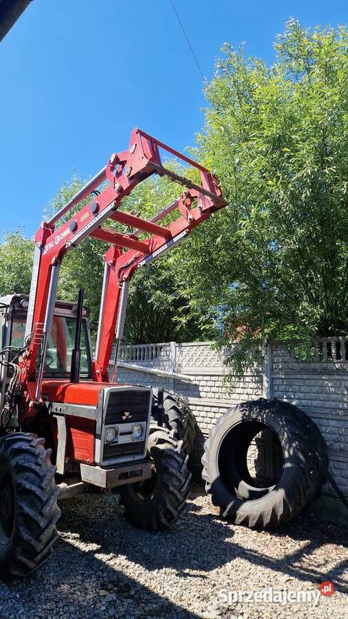 Ładowacz Tur Mailleux Mc Cornick CX 85 Massey małopolskie Łapczyca