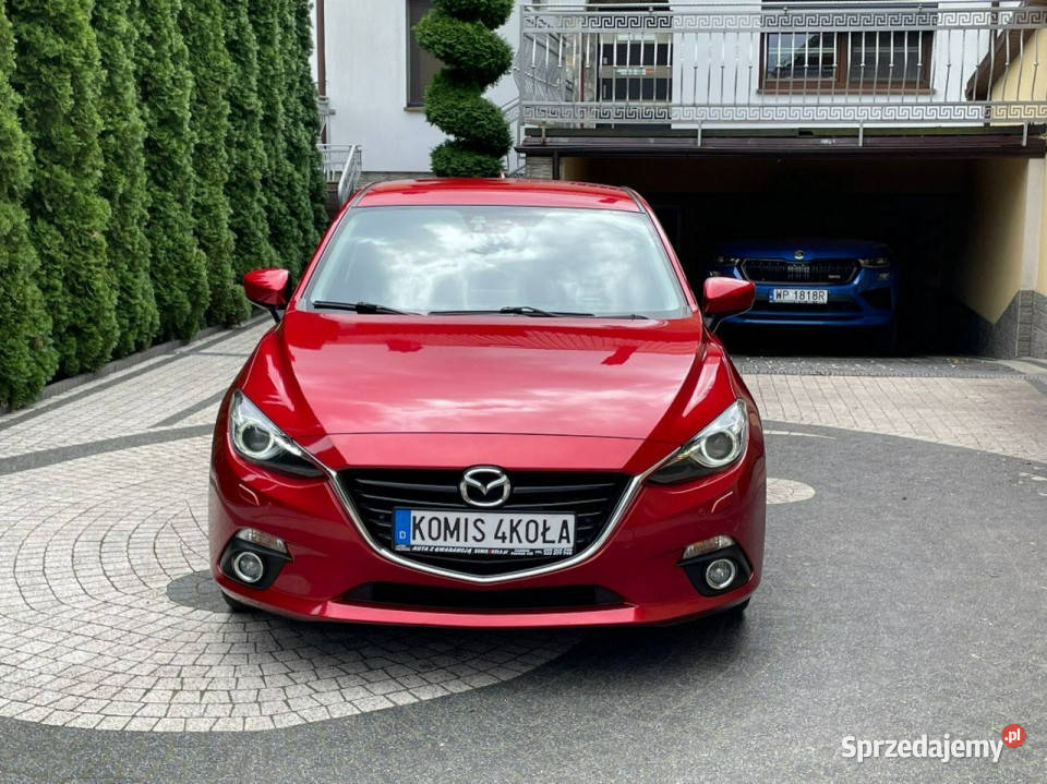 Mazda 3 Head UP Navi Led Wzorowy Stan GWARANCJA manualna Płońsk