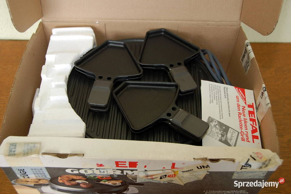 Tefal Raclette Grill elektryczny 3 w 1 nowy Warszawa sprzedam