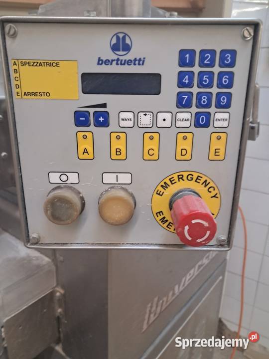 Linia do ciabatty bułek kwadratowych Bertuetti Gastronomia podkarpackie Rzeszów sprzedam