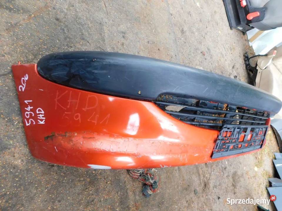 peugeot 206 zderzak kolor KHD 5941 WYSYŁKA sprzedam