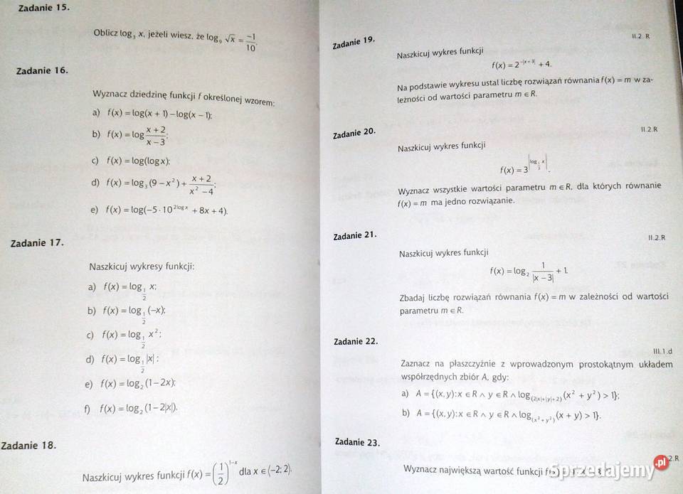 Matematyka Cz 2 Matura 2005 J Człapiński J Uss Chełm sprzedam