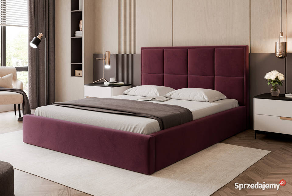 Łóżko tapicerowane z pojemnikiem Silensio różne Tarchały Małe sprzedam