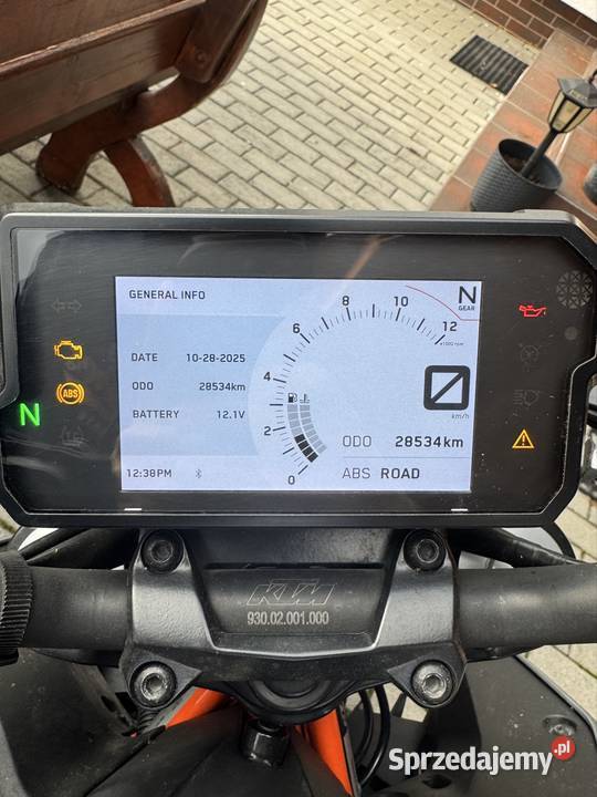 KTM Duke 390z wydechem Dominator Mąkoszyce