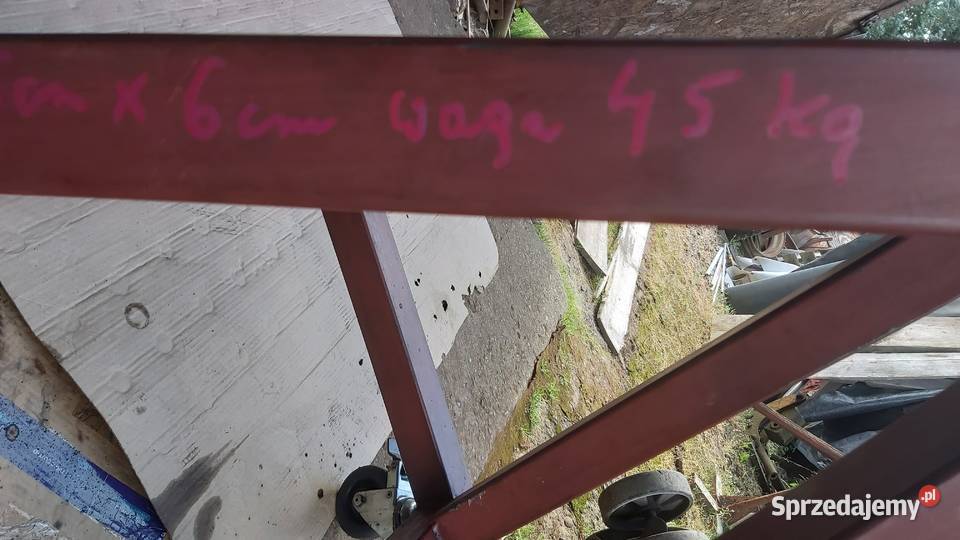 Mocna podstawkakobyłka na kółkach Dobczyce