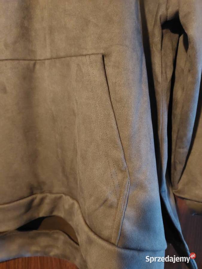 Bluza z kapturem jasny brąz Nowa XLXXL Wrocław sprzedam