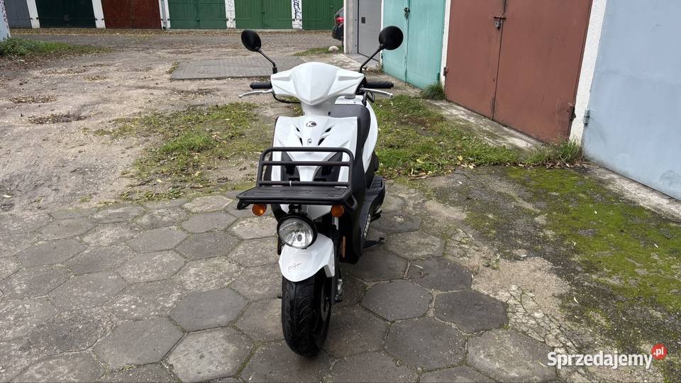 Kymco Agility 50 stan pełnym serwisie 4000 elektryczny starter Grudziądz