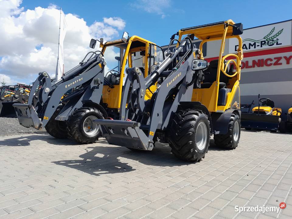 Ładowarka przegubowa EUROTRAC W11 z ramką Maszyny rolnicze Łobez