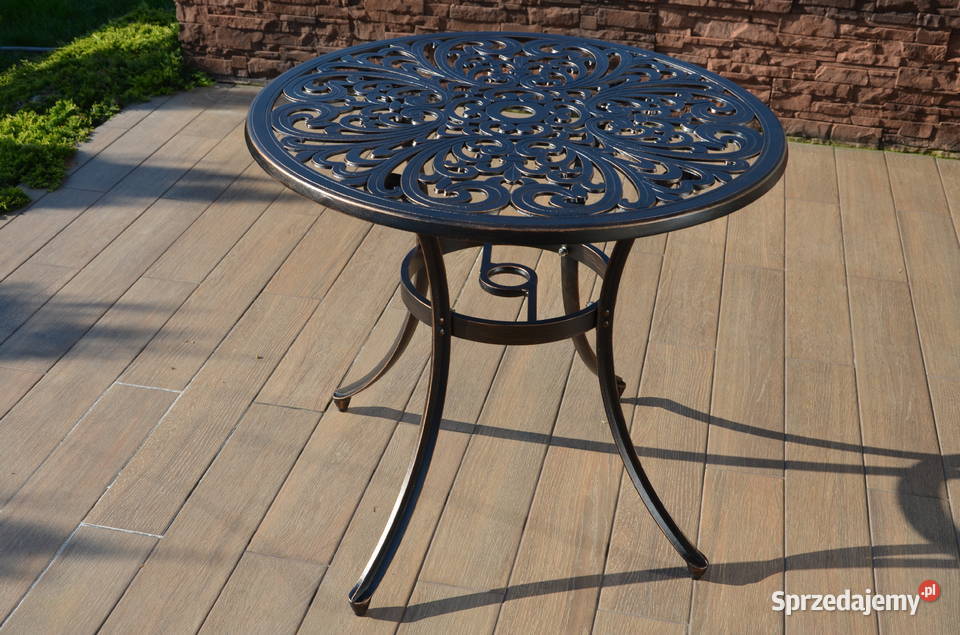 Meble ogrodowe aluminiowe 2 osobowy komplet Lisia Góra