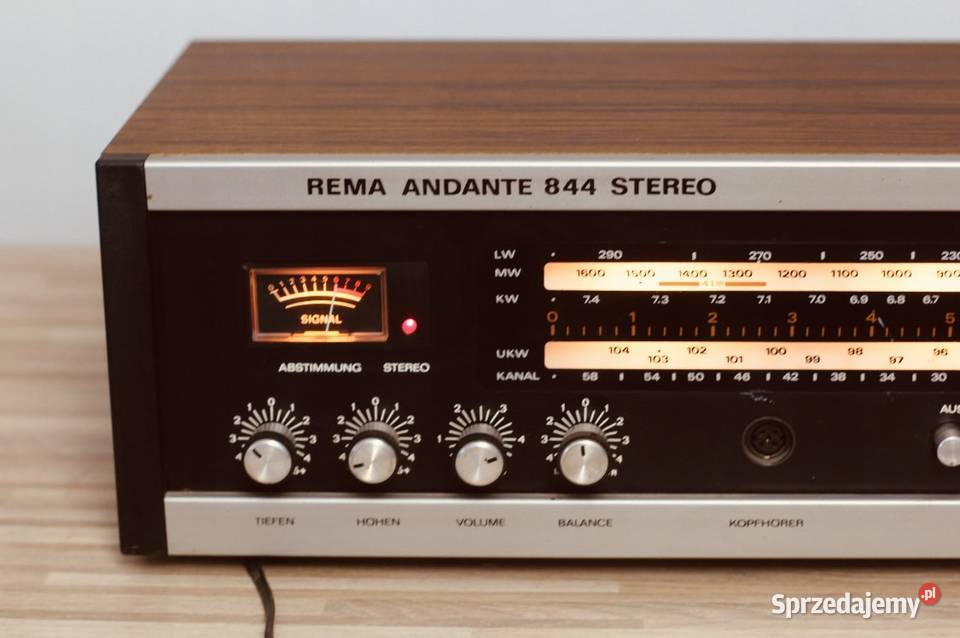 Radioodbiornik Rema Andante 844 Stereo Grupa