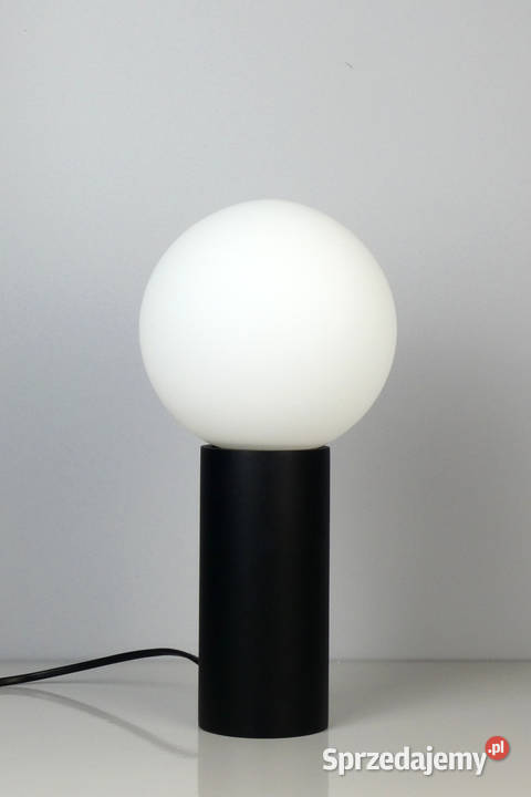 Lampa stołowa szklana kula BONSTA 16 Nowe