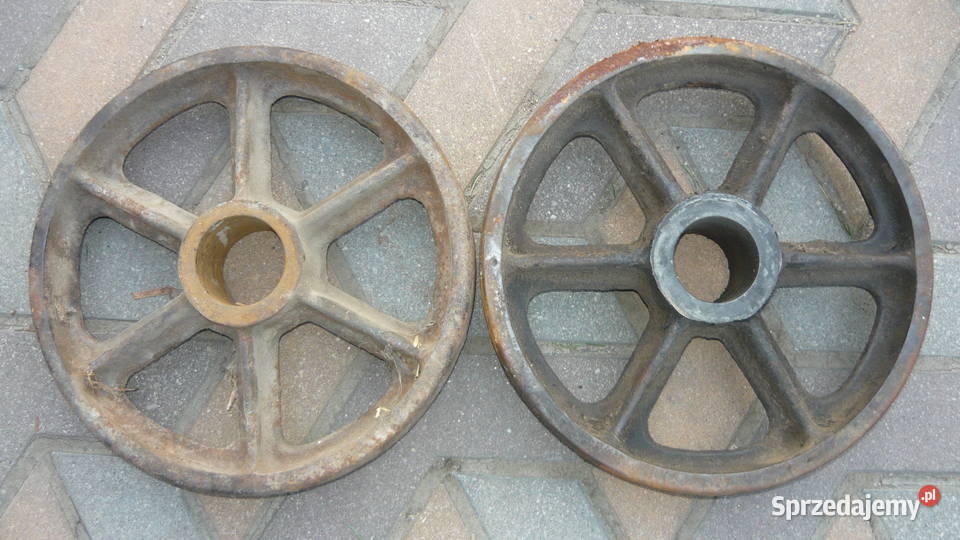 Koła metalowe stare koło żeliwne żelazne 30 Sokółka
