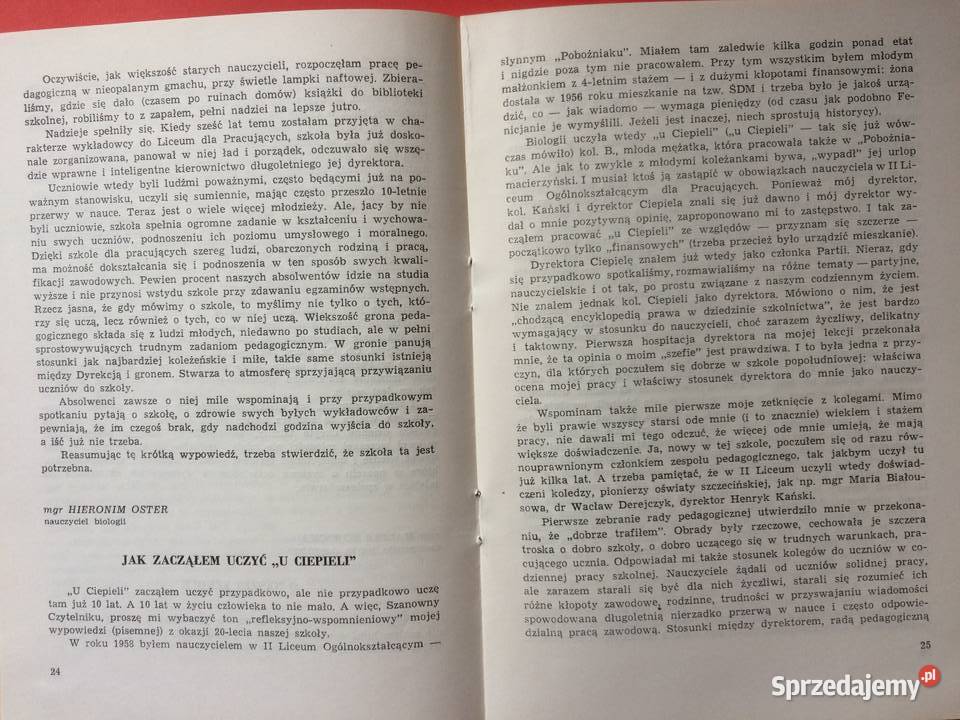 874 20 Lat II Liceum Ogólnokształcącego Szczecin