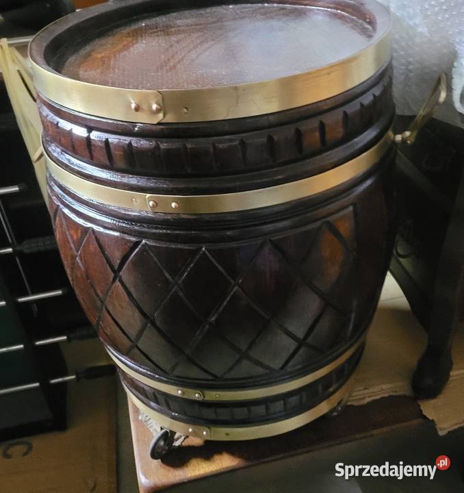 Barek beczka rzeźbiony Dębowy sprzedam