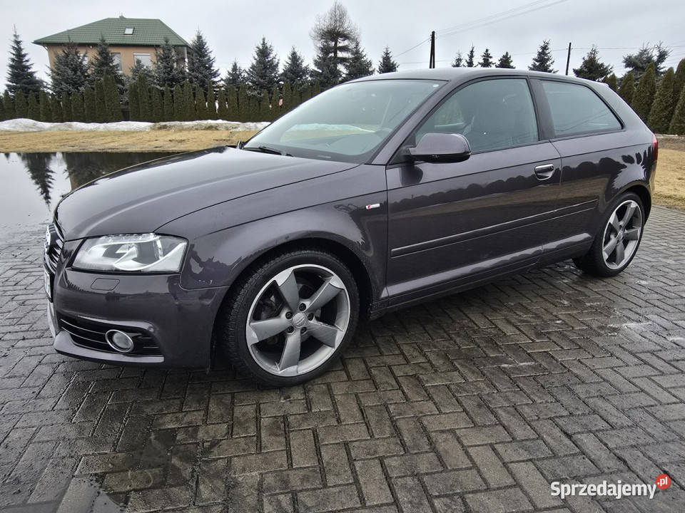 Audi A3 3drzwiowe 14Turbo AUTOMAT 2x SLine Rok produkcji 2011