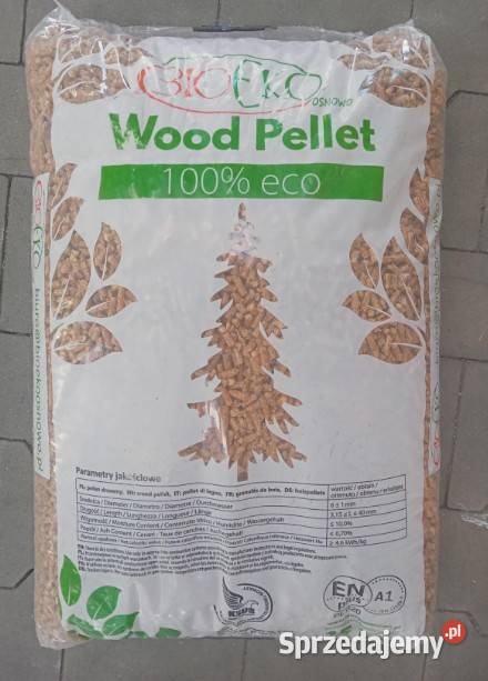 Pellet BioEko Wood Pellet paleta 975 Strzelno
